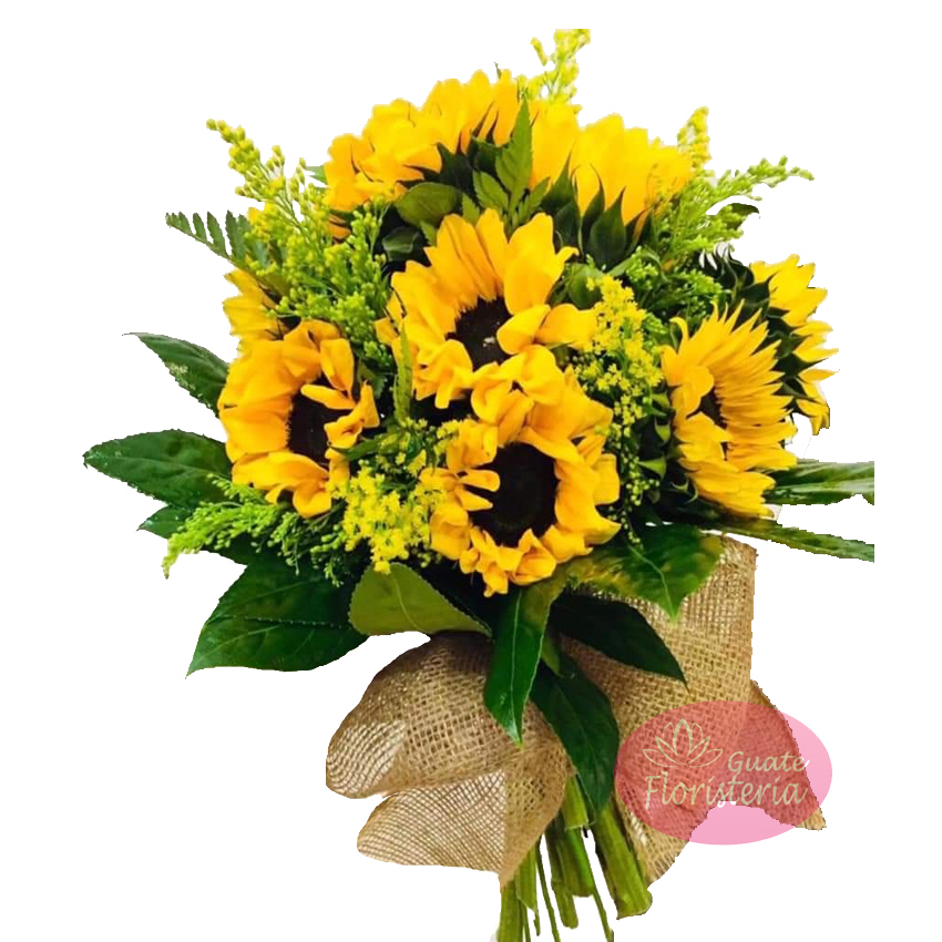 Bouquet Girasoles Floristeria Guate