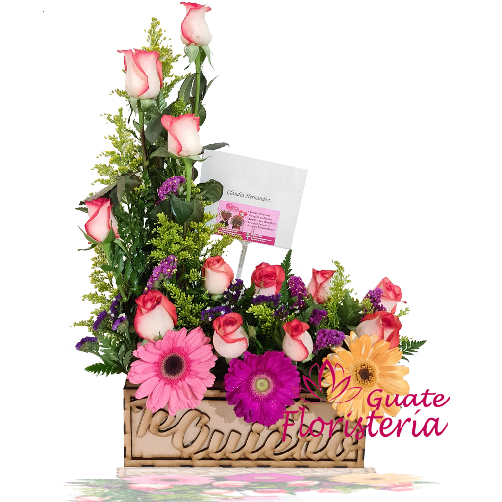 Te quiero con Rosas – Floristerías Guate