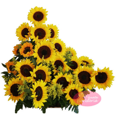 Arreglo floral girasoles