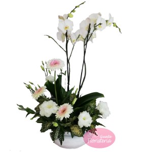 Arreglos florales con orquideas