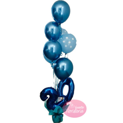 Arreglos de globos con helio