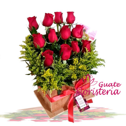 Arreglos florales de rosas a domicilio