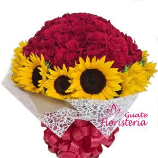 003 RAMO DE FLORES VARIADAS – 1800 Flores Guatemala
