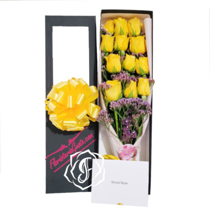 Arreglos florales amarillos