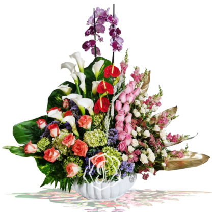 Arreglos florales grandes para sorprender