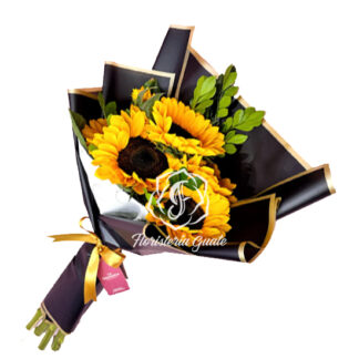 Ramo de girasoles pequeños